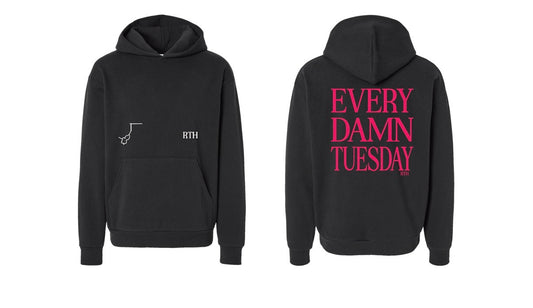 The ROUTE Hoodie - Black/Red